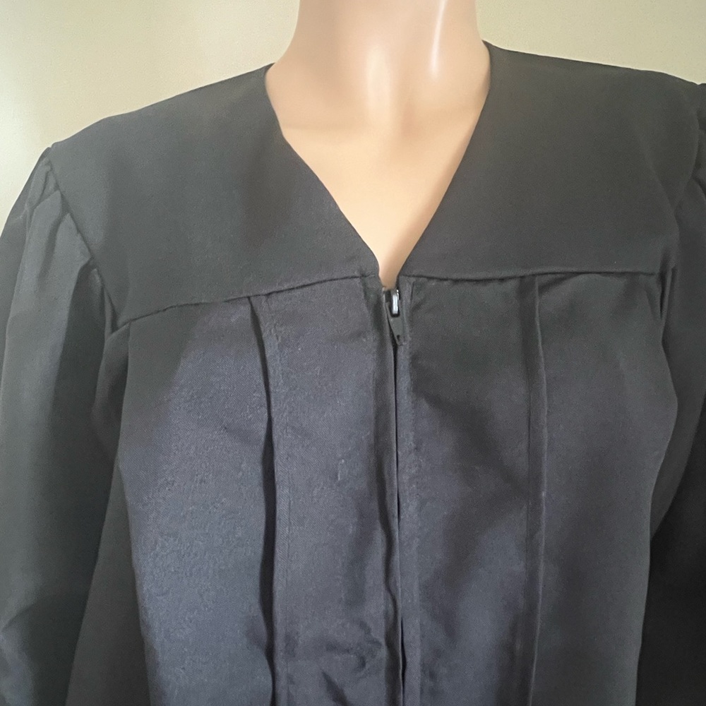 Unisex Graduation Robe Size 51 Black - Picture 3 of 6